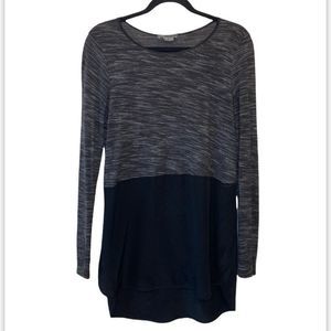 Vince Sheer Bottom Long Sleeve Top